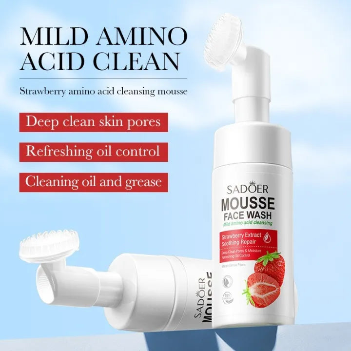 Mousse Face Wash - Mild Amino Acid Cleansing