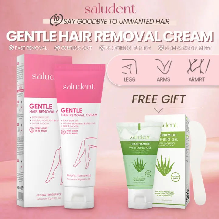 Hair Removal Cream & Aloe Vera Gel Set (Buy 1 Take 1)
