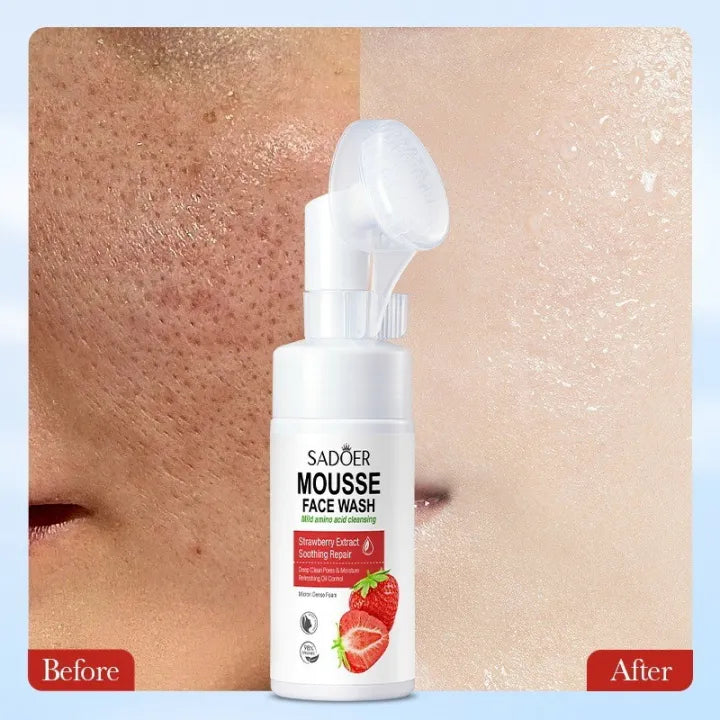 Mousse Face Wash - Mild Amino Acid Cleansing