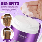 Keratin Hair Treatment Mask & Argan Oil Conditioner Set (1000ml + 1000g)