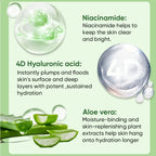 Hair Removal Cream & Aloe Vera Gel Set (Buy 1 Take 1)